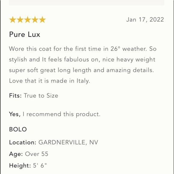 ANTHROPOLOGIE BY OOFWEAR KRISTIN COAT BLACK NEW NWT LARGE MADE IN ITALY - Picture 9 of 9